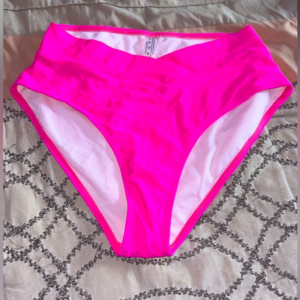 SHEIN high waisted bikini bottoms